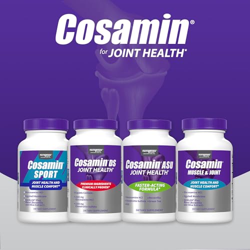 Cosamin DS Joint Health – Glucosamine & Chondroitin – Nutramax 150 Caplets