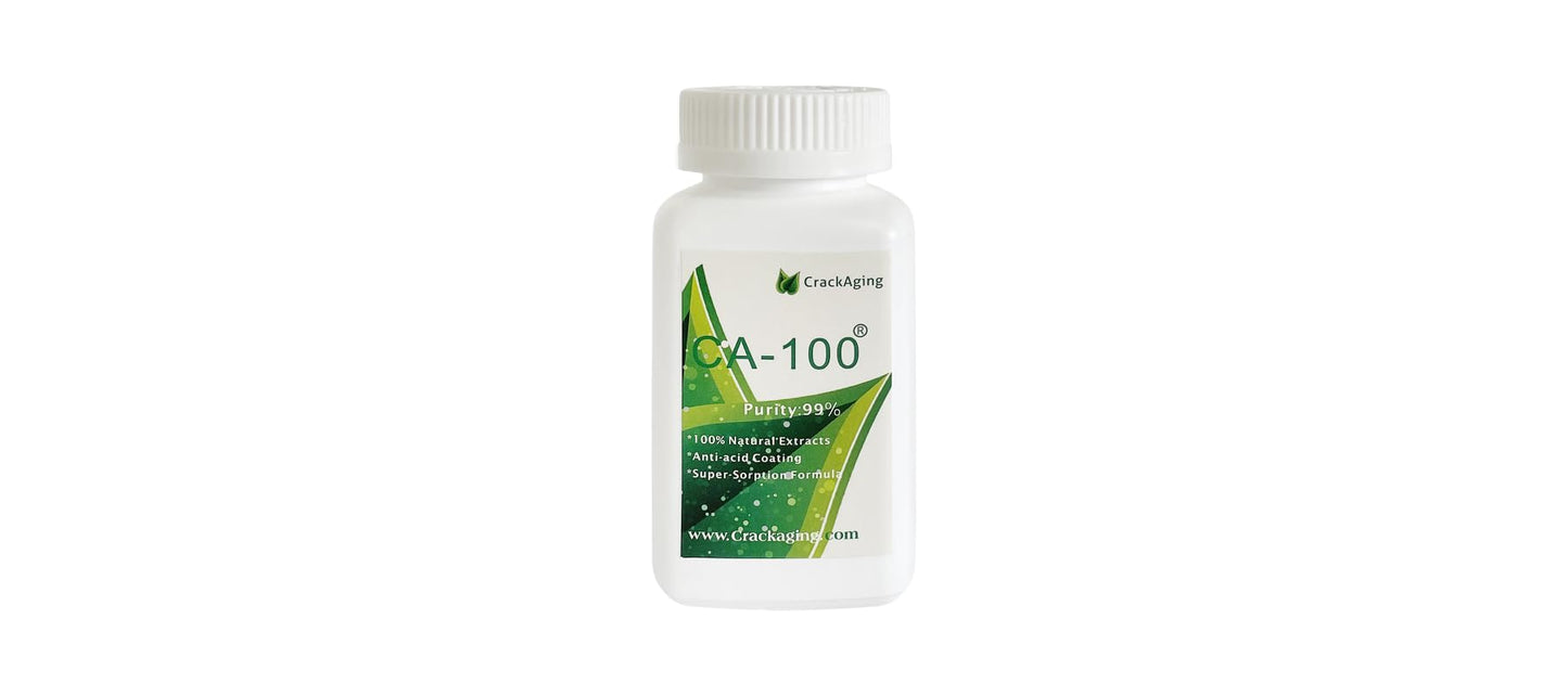 CrackAging CA-100 – 100% Natural Cycloastragenol 10mg | Anti-Aging Telomerase Activation