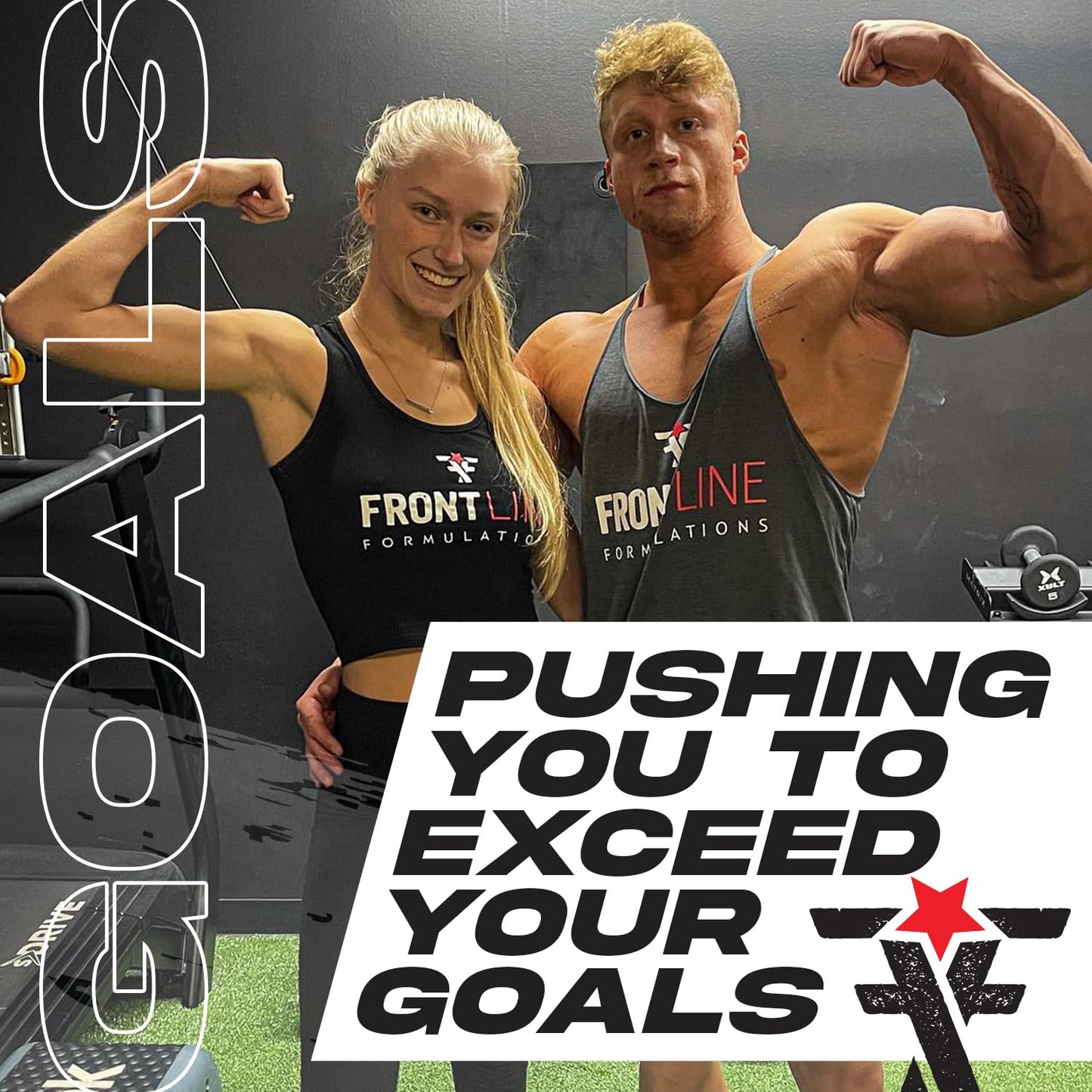 FRONTLINE FORMULATIONS Creatine Chaos โ Lean Muscle Growth, Post-Workout, Unflavored (60 Servings)