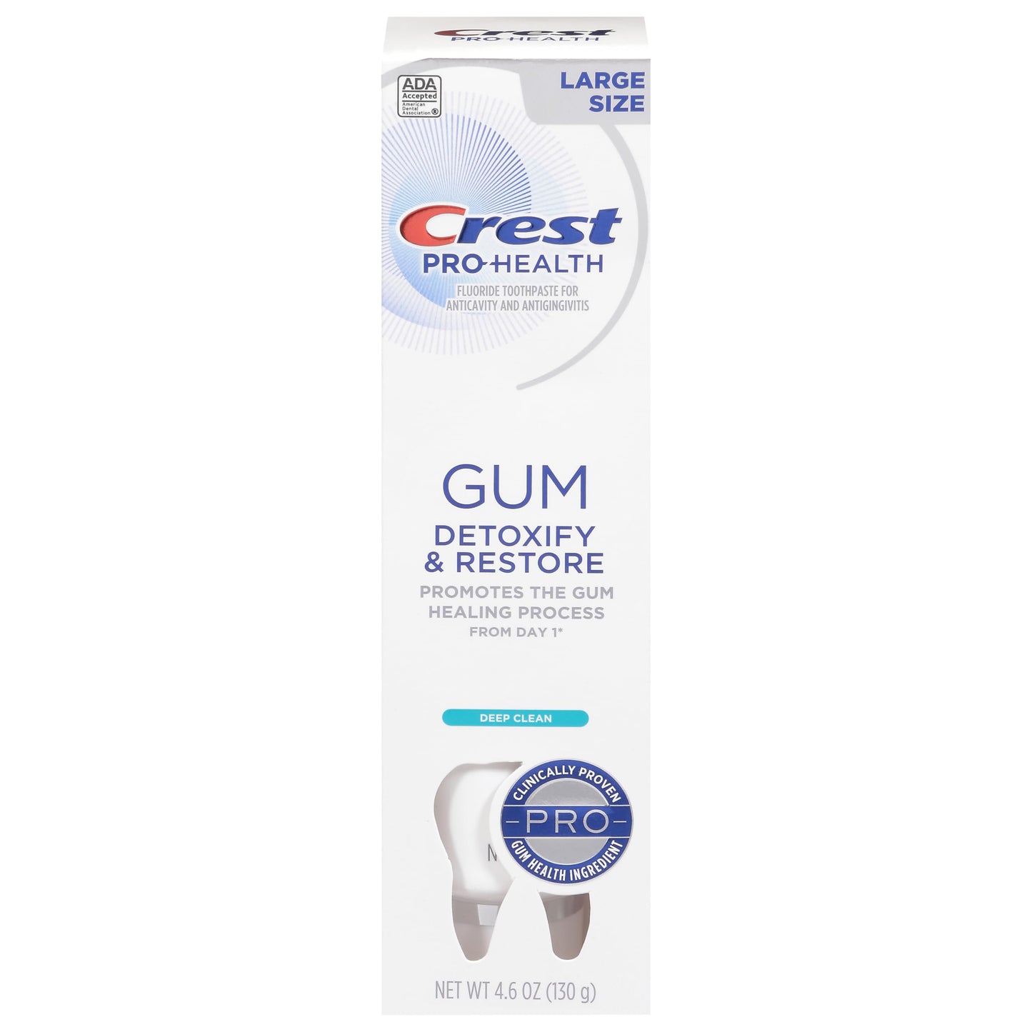 Crest Gum Detoxify & Restore Toothpaste โ 4.6 oz