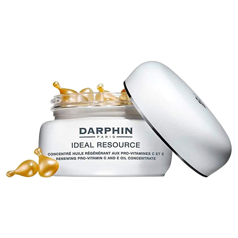 Darphin Ideal Resource Renewing Pro-Vitamin C & E Oil Concentrate Capsules โ 60 Count