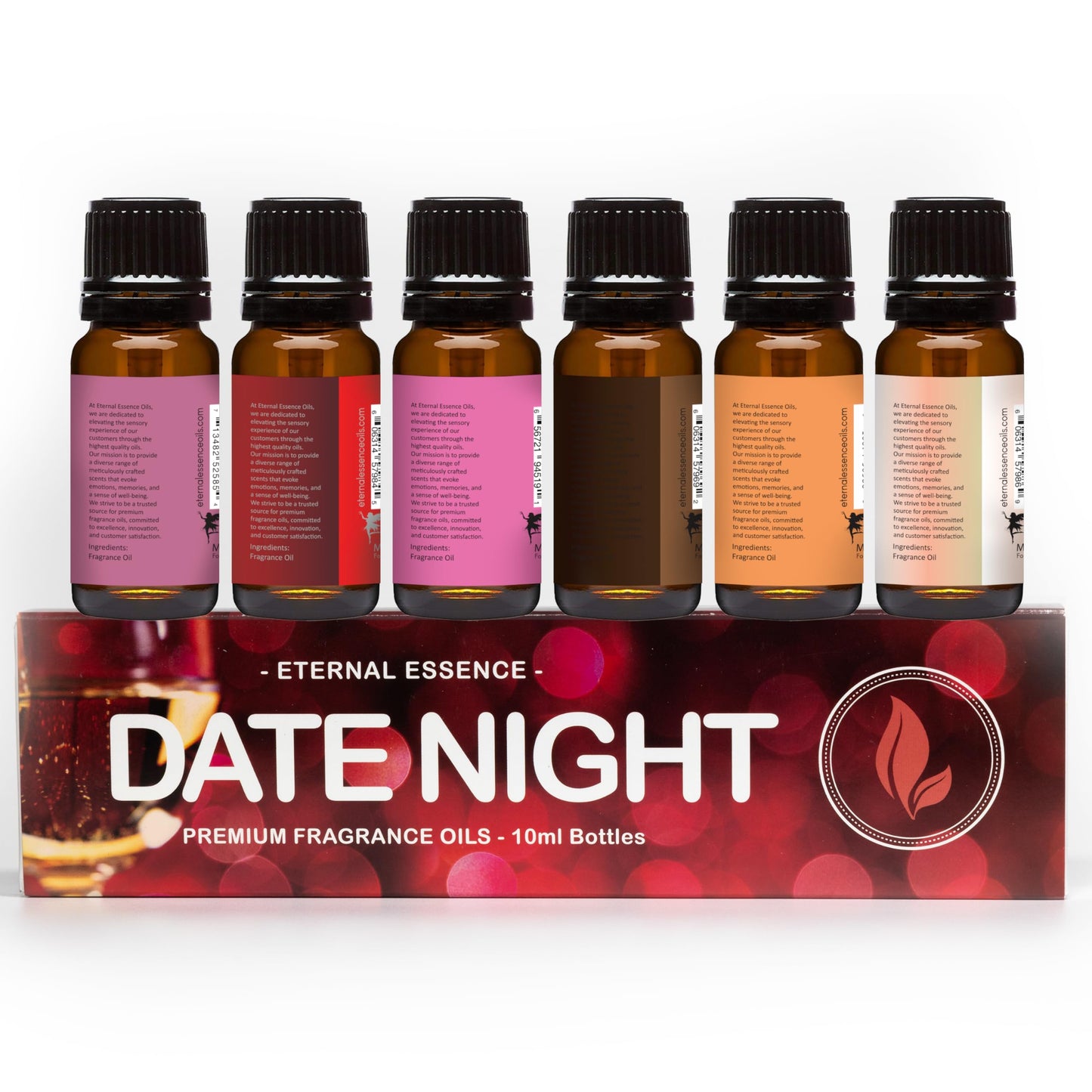 Eternal Essence Oils Date Night Set โ 6 Premium Fragrance Oils (10ml each)