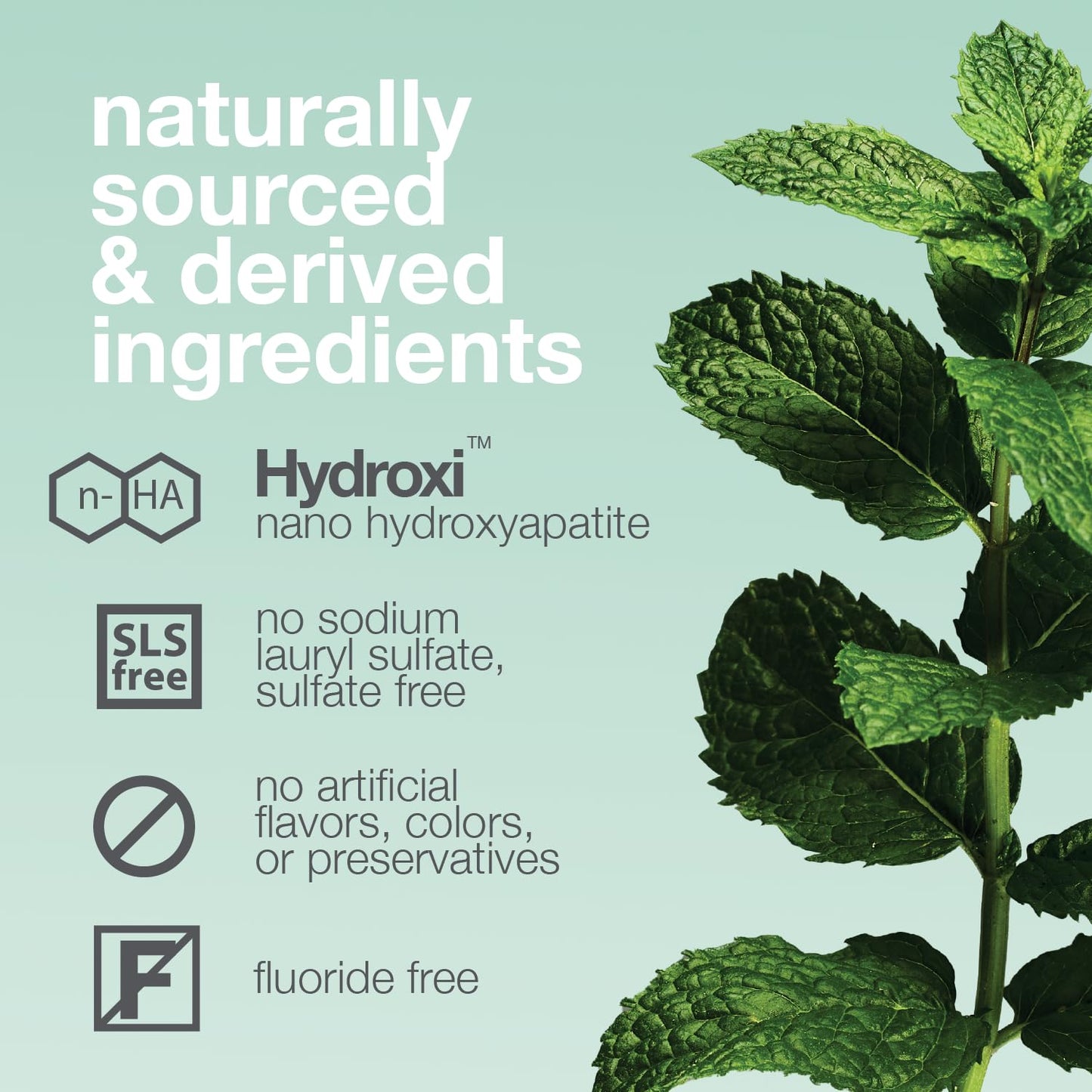 Davids Hydroxi Nano Hydroxyapatite Toothpaste โ Fluoride Free, SLS Free, Whitening & Remineralizing, 4 oz, Made in USA