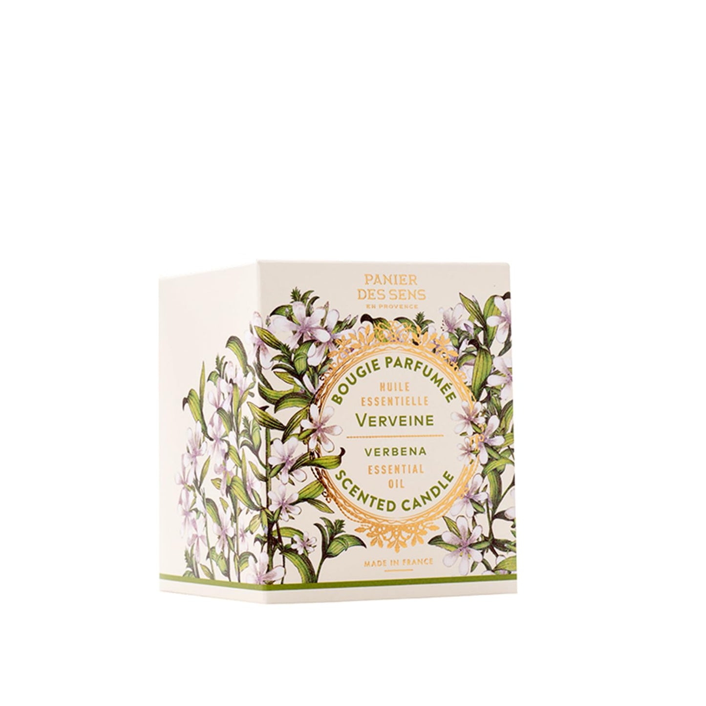 Panier des Sens Verbena Candle β Hand-Poured in Provence, 55h Burn Time, 6.3 oz
