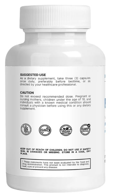 Denticare Bite-Guard: Teeth Grinding & Clenching Relief โ 90 Vegan Capsules