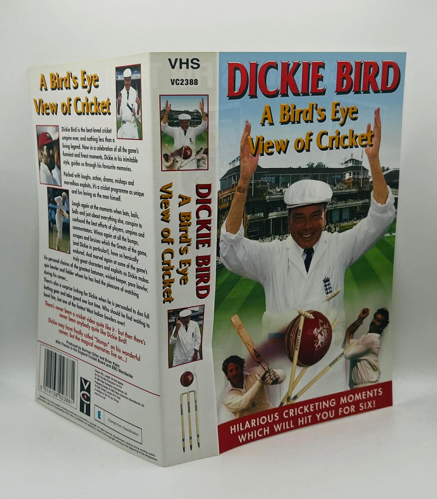 Dickie Bird (A Bird's Eye View Of Cricket) Sleeve
