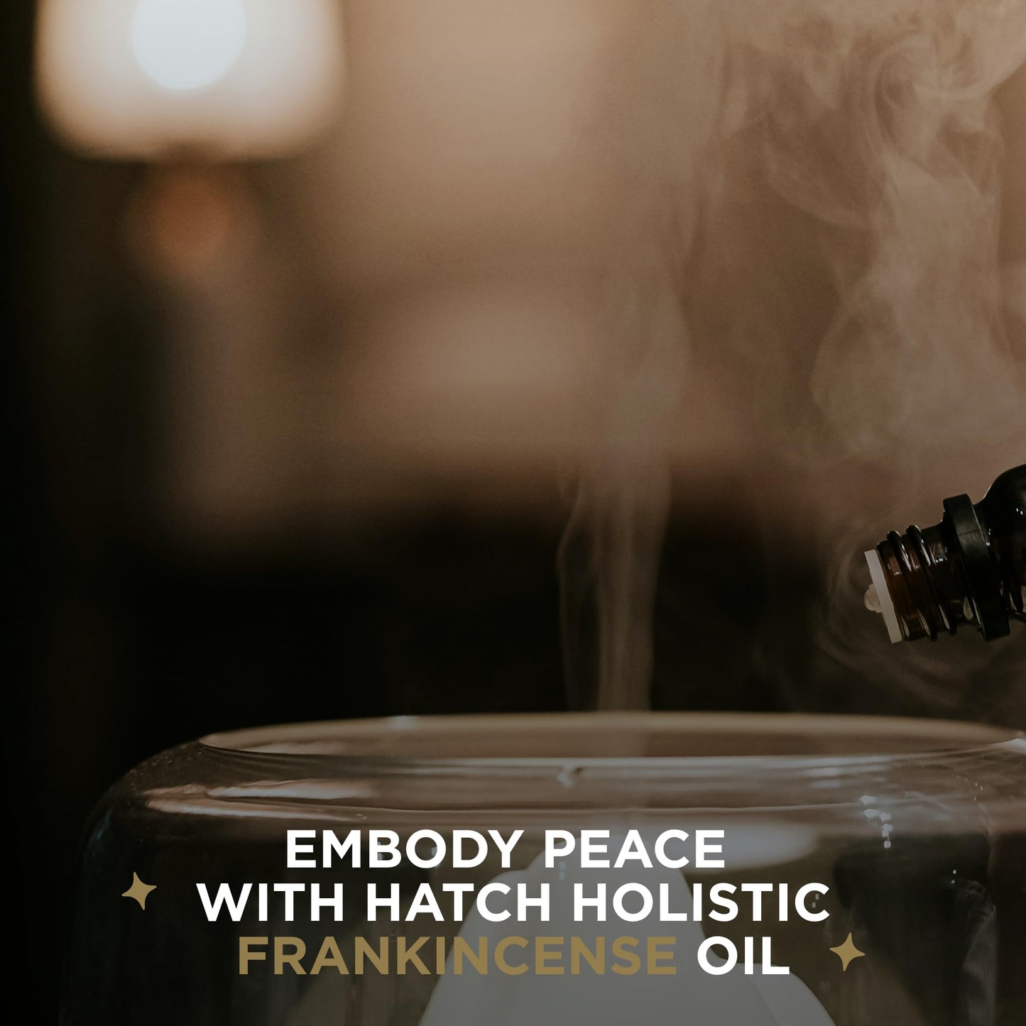 Hatch Holistic Frankincense Essential Oil 1oz โ Pure Organic Resinous Scent for Meditation, Aromatherapy & Relaxation