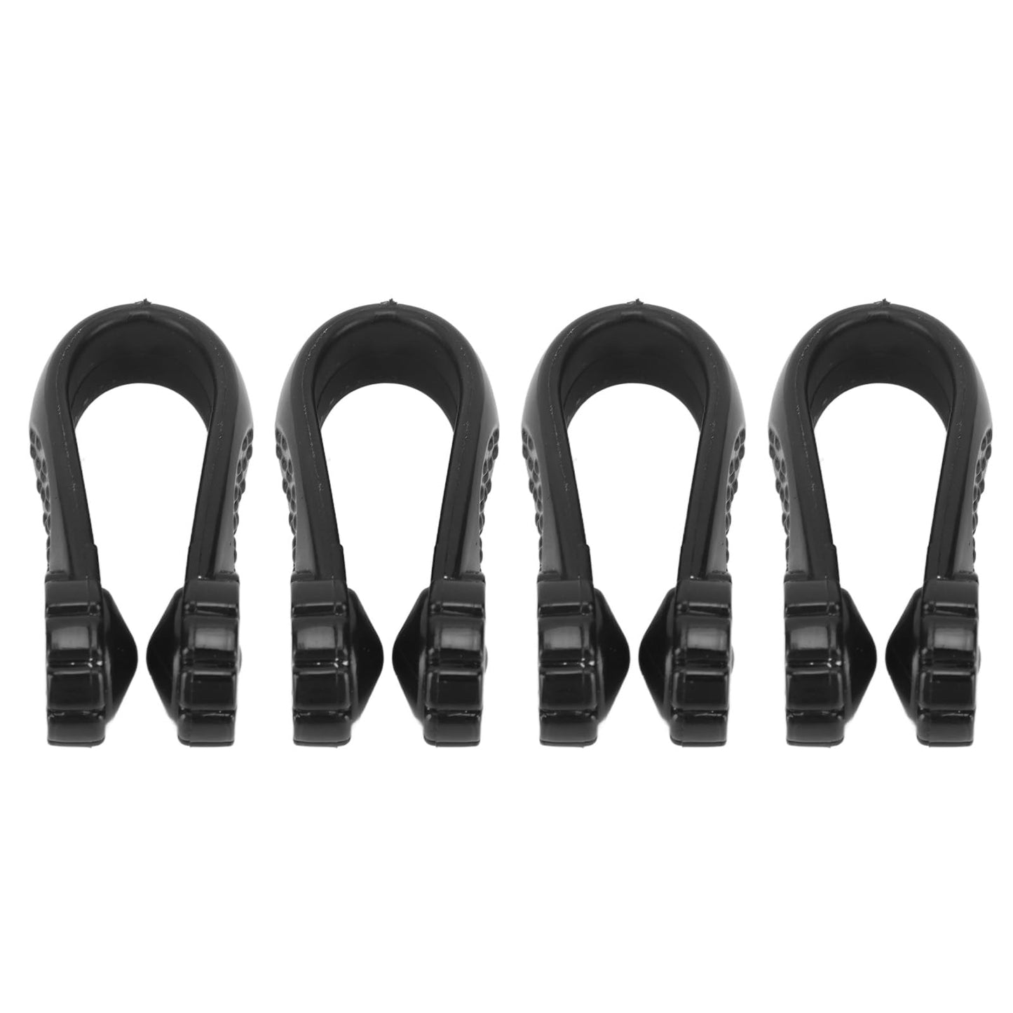 Dioche 4pcs Acupressure Relaxation Clip โ Flower Shaped Wearable Hand Tool (Black) โ Stress Relief & Tension Relief โ Wholesale