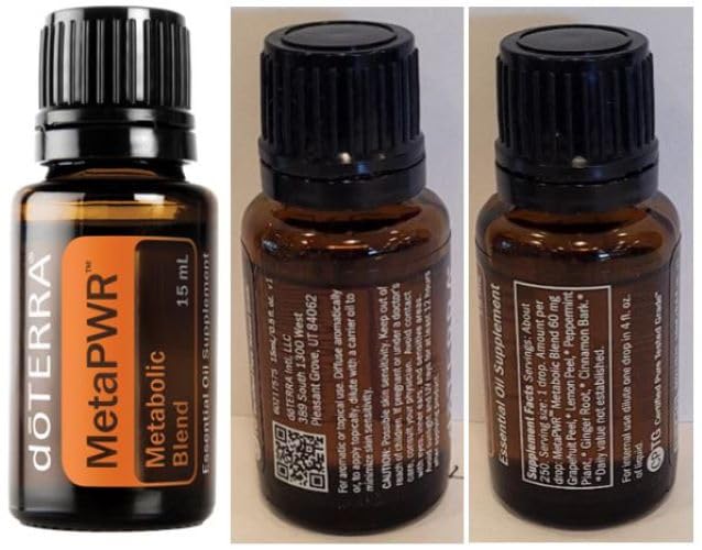 doTERRA MetaPWR Metabolic Blend to Promote Healthy Metabolic Function โ 15ml