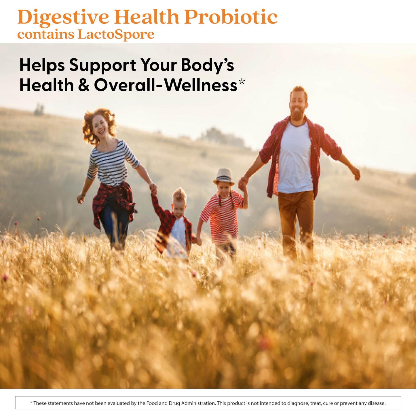 Doctor's Best Digestive Health Probiotic 2 Billion โ Lactospore, Non-GMO, Vegan, Gluten Free