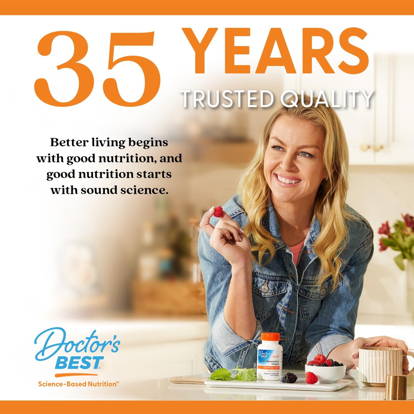 Doctors Best Fully Active B Complex – Energy & Cellular Support (30 Veggie Caps) | Vegan