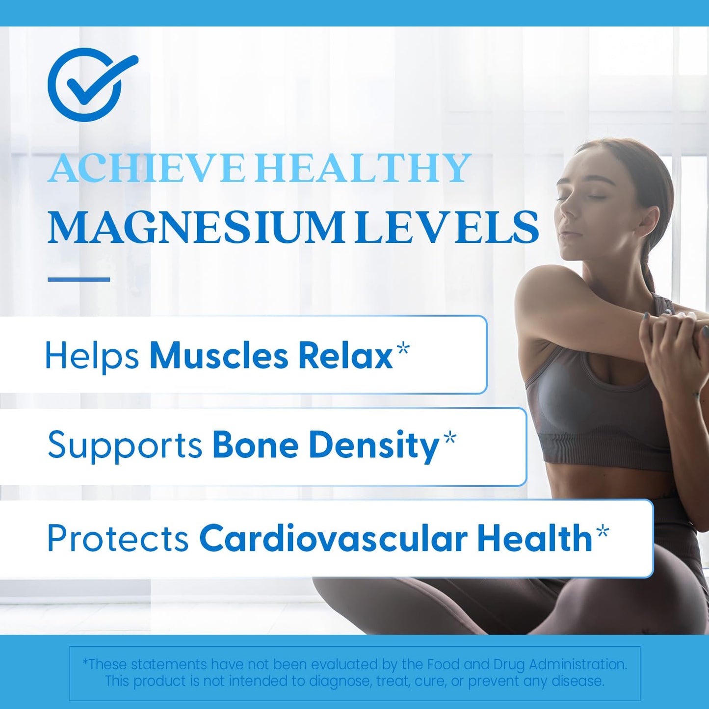 Doctor's Best High Absorption Magnesium โ Lysinate Glycinate Capsule, 120 Ct