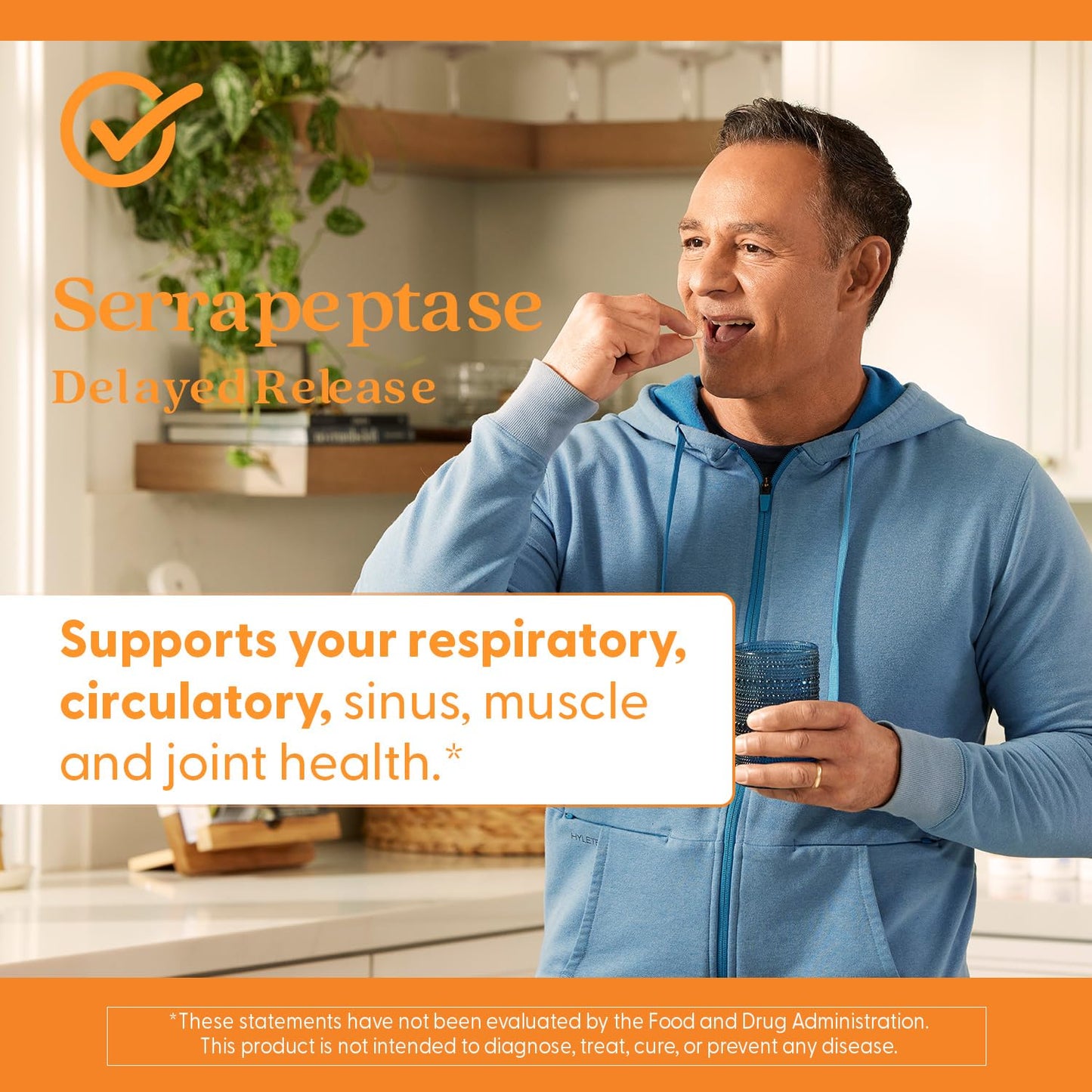 Doctor's BEST Serrapeptase 40,000 SPU โ Supports Sinus Health, Vegan & Non-GMO, 90 Veggie Caps