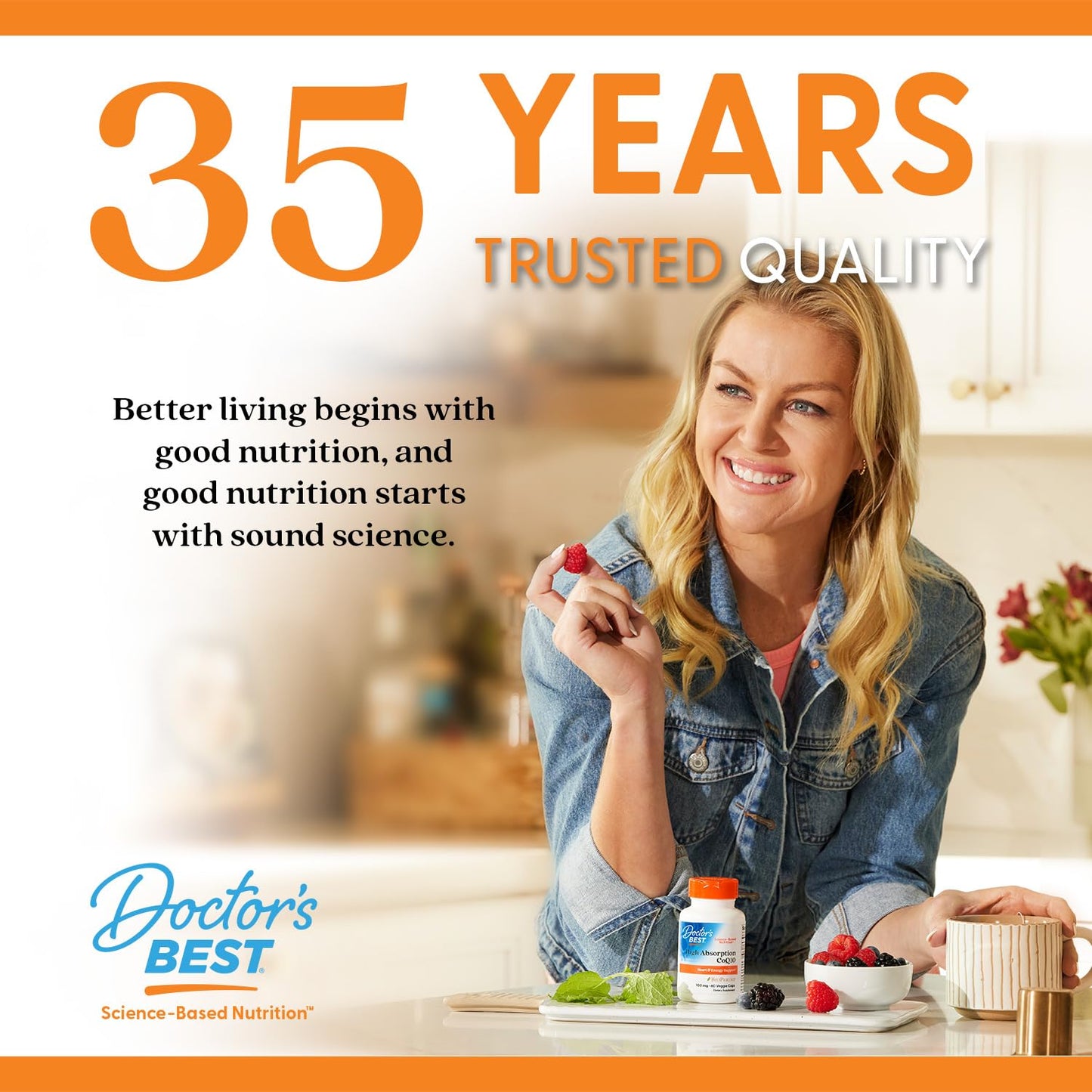 Doctor's Best Vitamin C Powder with Q-C β Immune Support, 250g