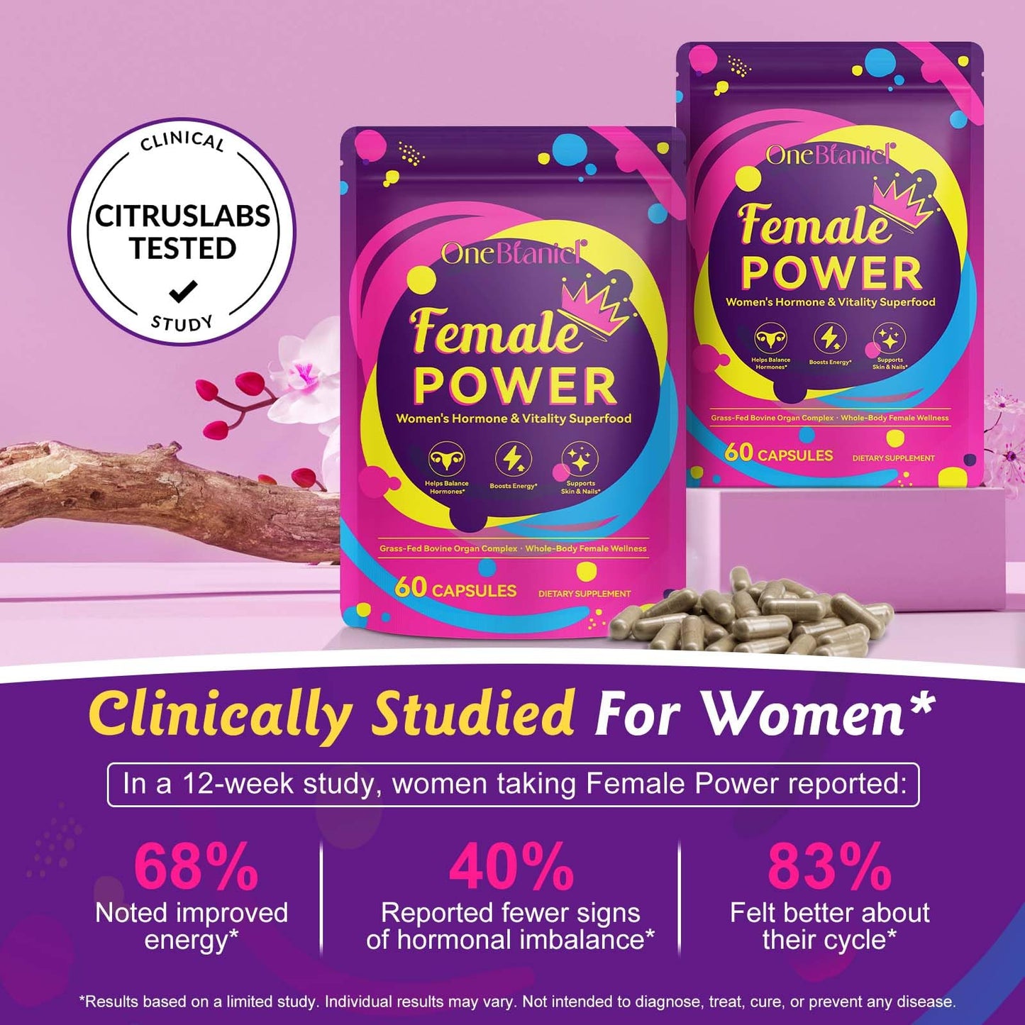 Beef Organ Supplement for Women โ 60 Capsules, Grass-Fed & Non-GMO