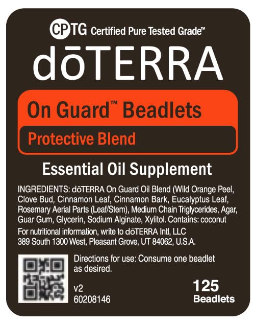 doTERRA On Guard Beadlets 125 ct โ Immune Support