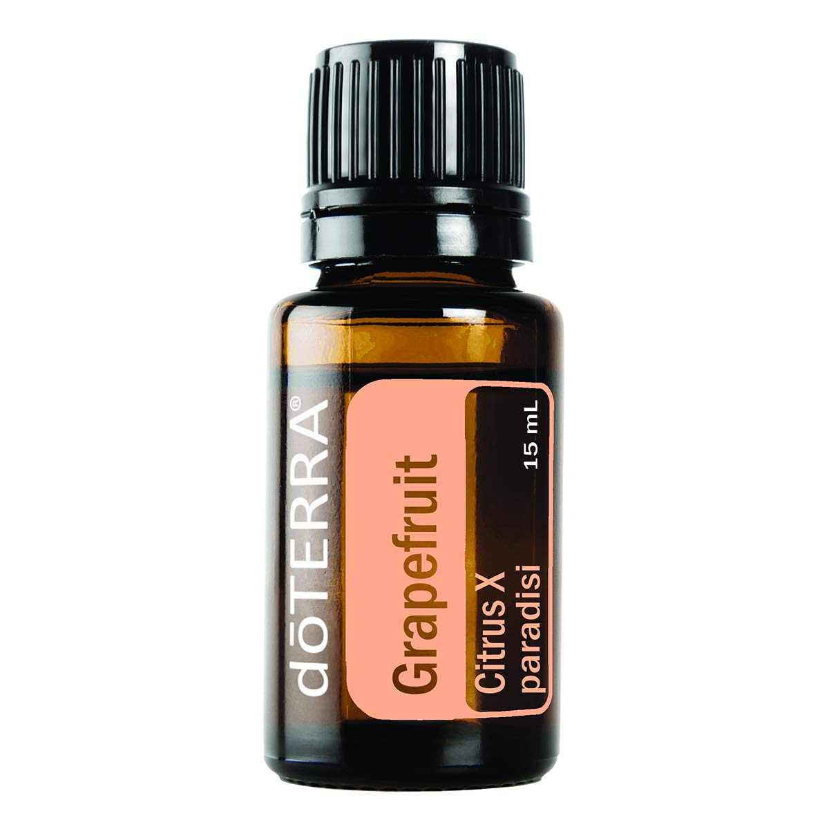 doTERRA Grapefruit Essential Oil 15 ml (1 Pack) โ Uplifting Aroma, Purifying Skin Care & Metabolism Support