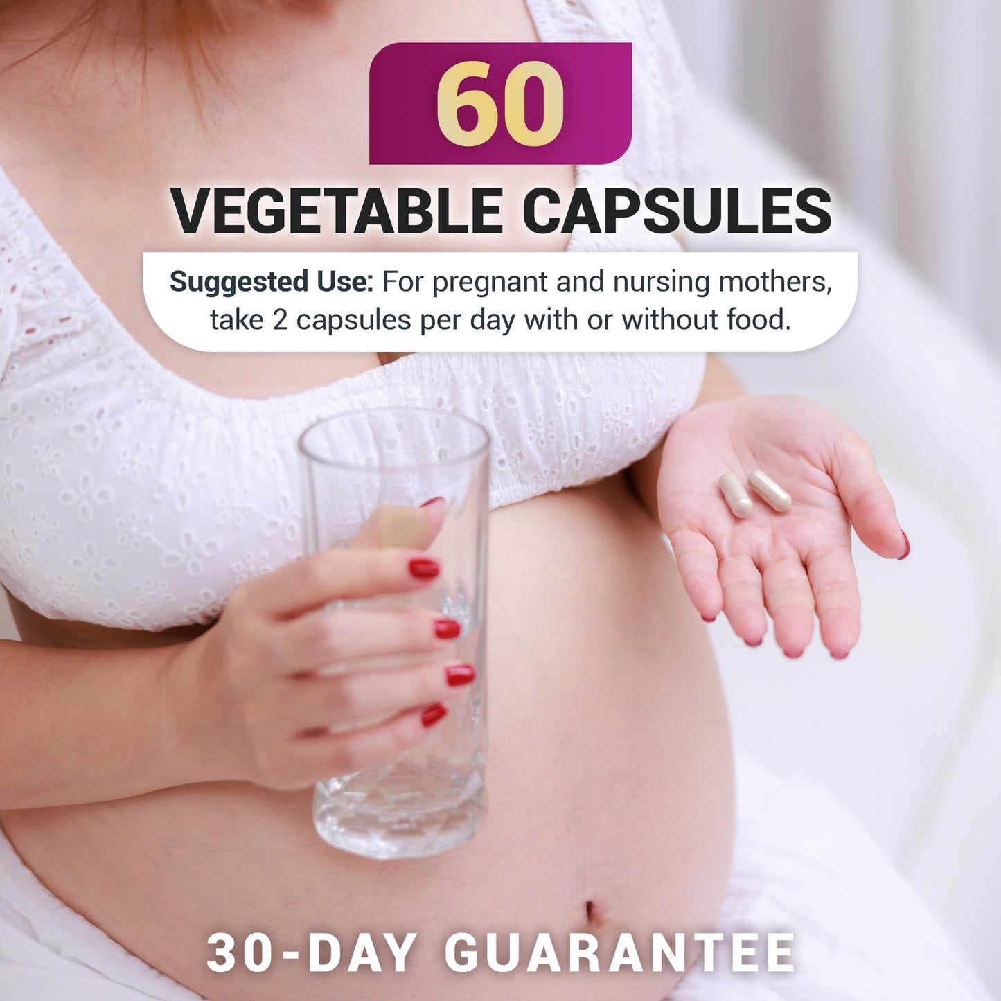 Dr. Berg Natural Prenatal Vitamins for Women β Folate, Omegas & 11 Superfoods | 60 Capsules