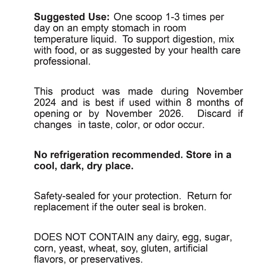 Dr. Bernd Friedlander Collagen with Amino Acids 620g โ Non-GMO, Grass-Fed, Made in USA, Gluten Free