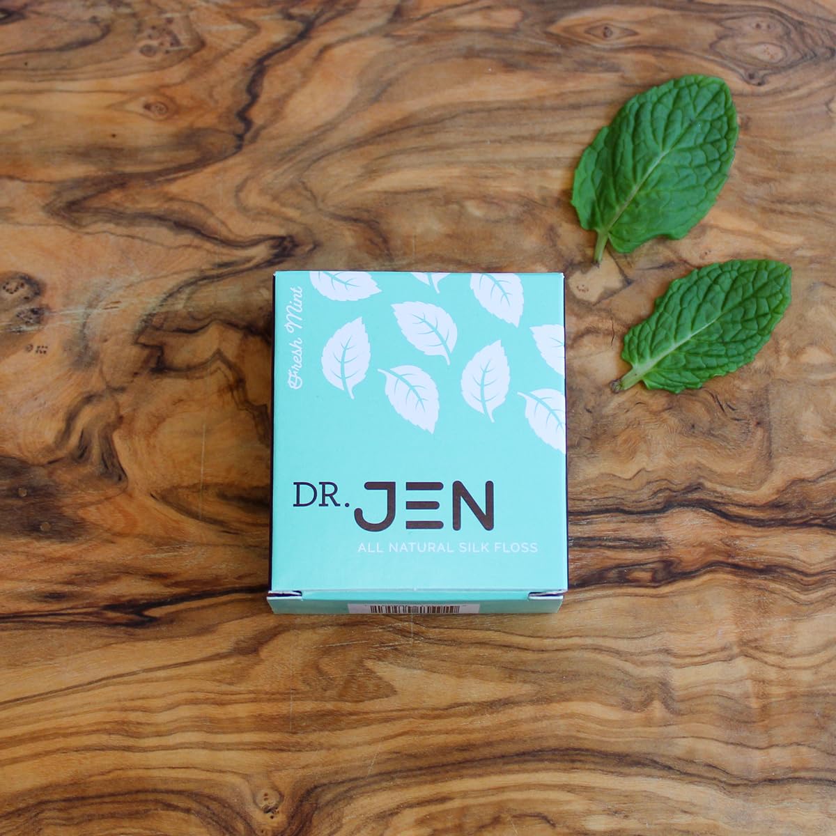 Dr. Jen Natural Silk Floss โ Nano-Hydroxyapatite, Mint, 99 ft (3 Pack)