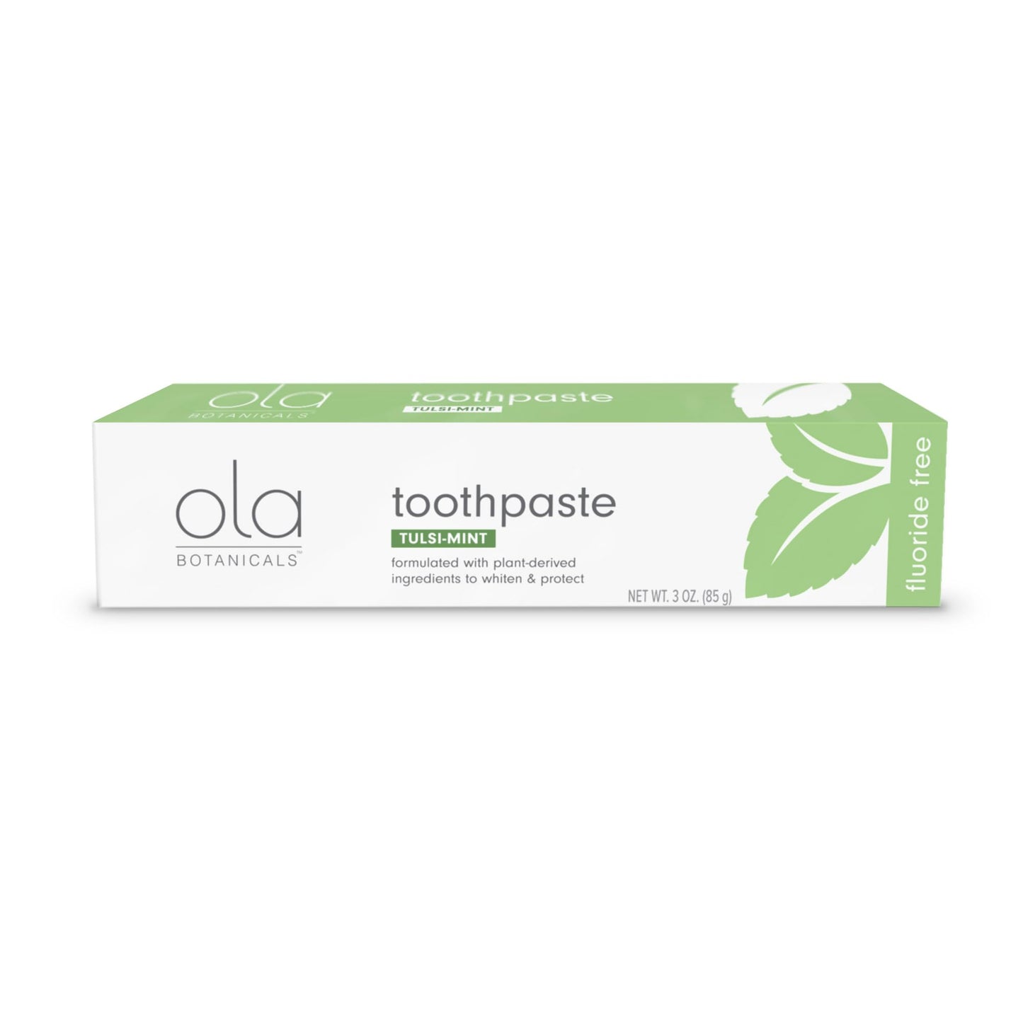 Dr. Mercola Ola Botanicals Toothpaste โ Fluoride-Free, Plant-Based Tulsi-Mint