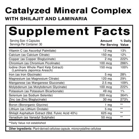 Quicksilver Dr. Shade's Catalyzed Mineral Complex โ Mineral Supplement