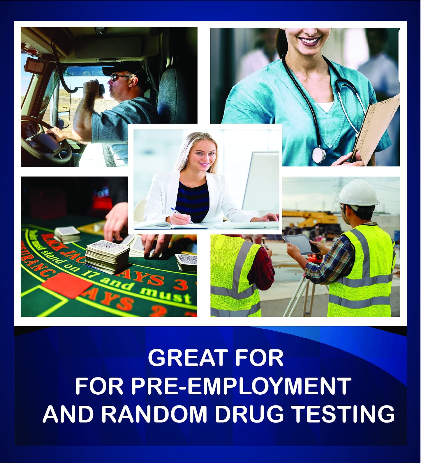 10 Pack DrugExam THC 20 ng/mL Urine Test Kit โ Highly Sensitive Marijuana Detection