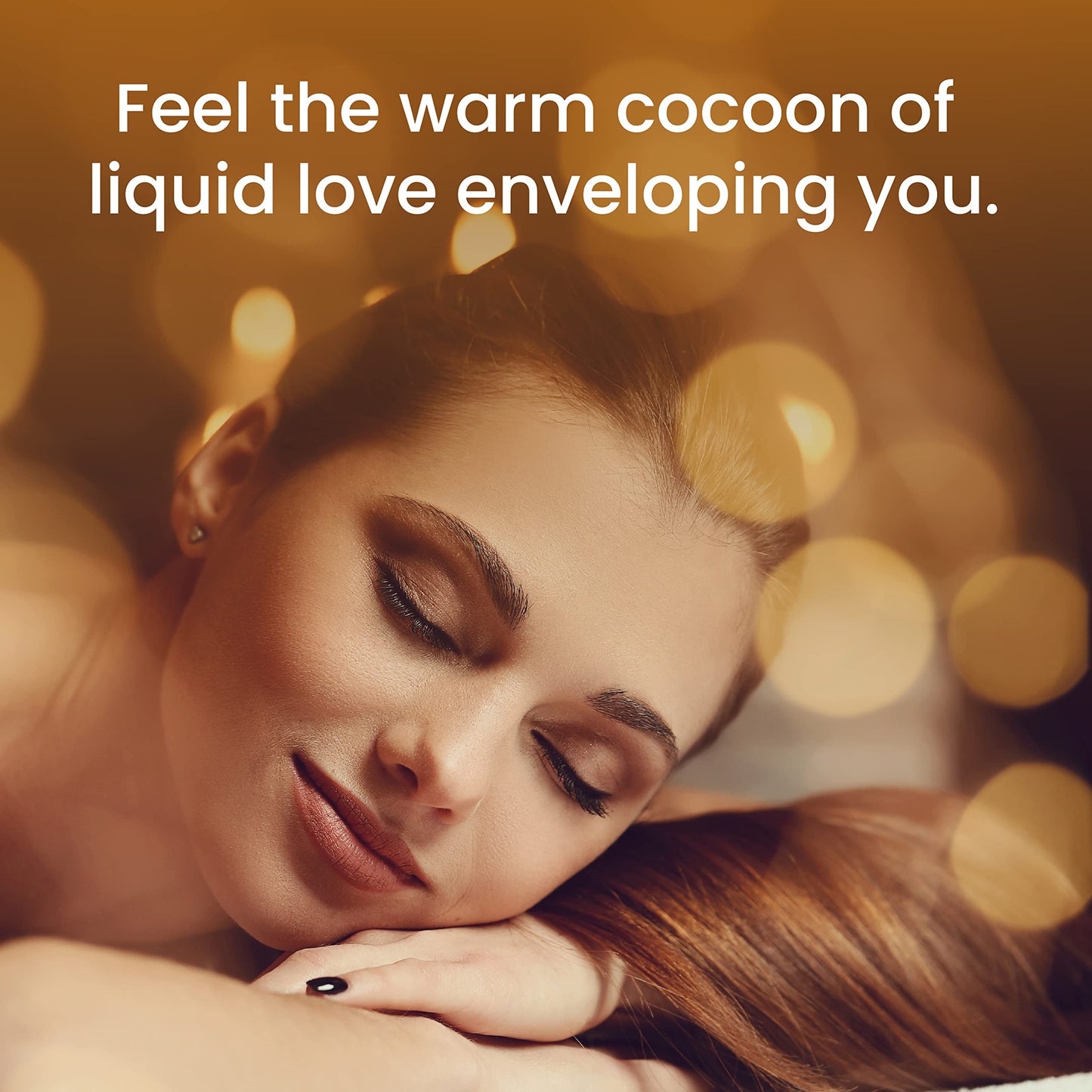 Dude's Love Organic Warming Massage Oil โ Tropical Mango (3.38 fl oz) | No Stain, Non-Sticky