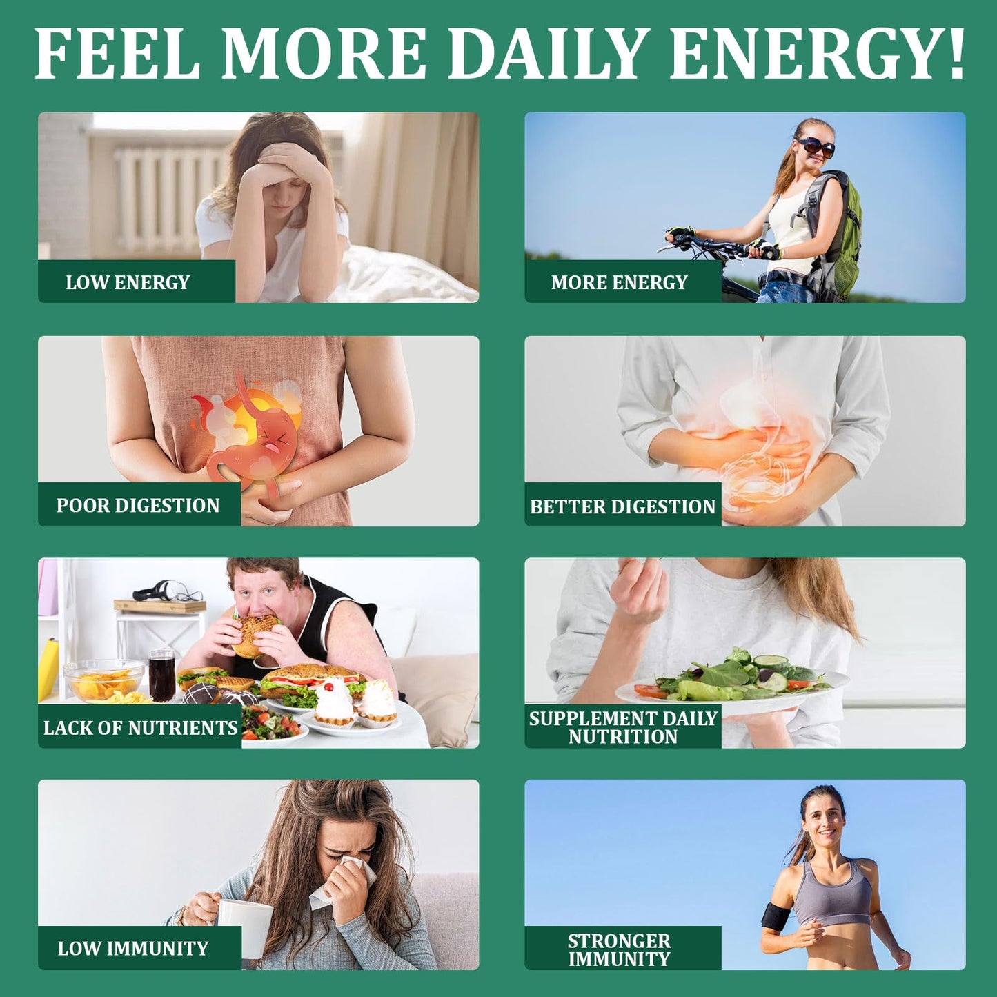 DYDUON Greens Gummies β Daily Greens with Organic Chlorella & Spirulina