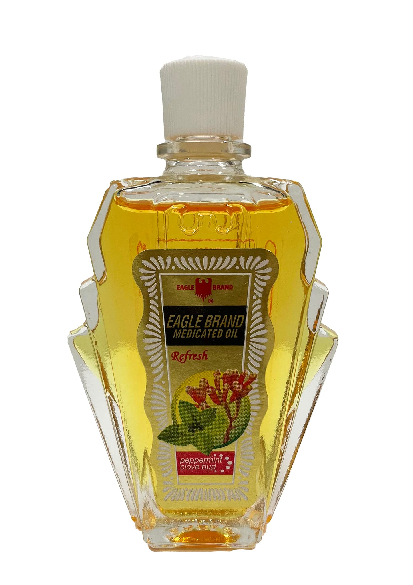 Eagle Brand Medicated Oil (Refresh) โ Peppermint & Clove Bud, 24ml