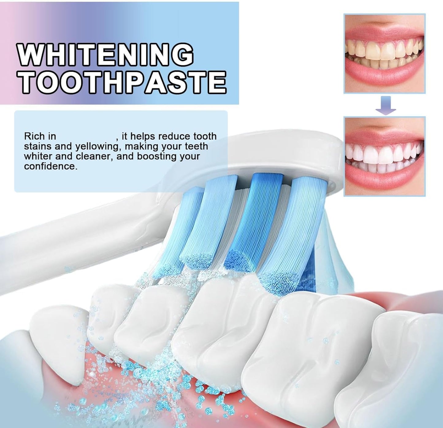 2Pcs Easilyous Bright White Toothpaste โ Intensive Whitening & Fresh Breath (100g)