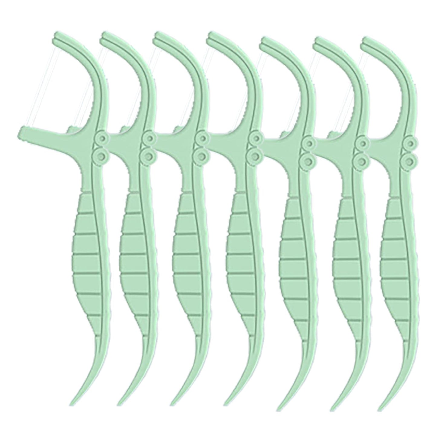 EasyHonor Twin-Line Mint Dental Floss Picks โ 52 Count, Portable Case