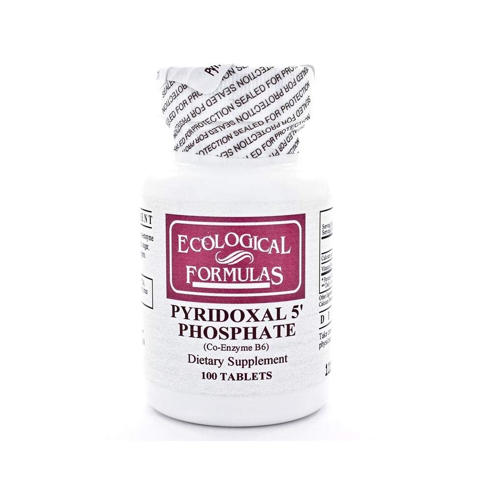 Ecological Formulas Pyridoxal-5-Phosphate 20 mg โ 100 Tablets