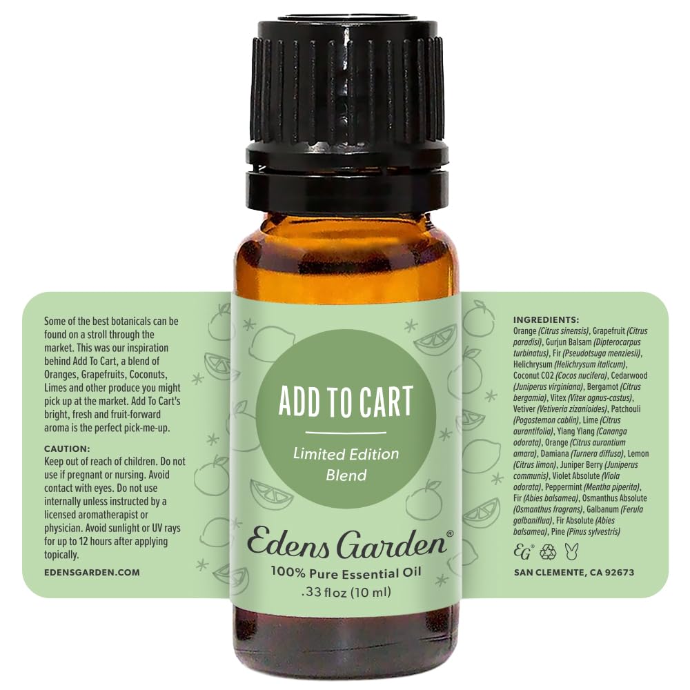 Edens Garden Add to Cart Essential Oil Blend โ 100% Pure, Premium Grade (10 ml)