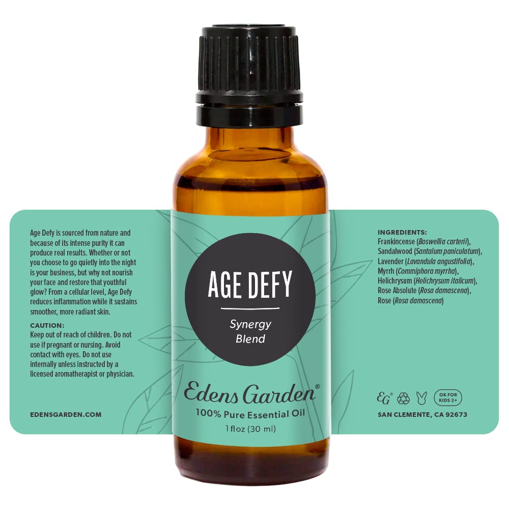 Edens Garden Age Defy Essential Oil Blend โ 100% Pure Premium Grade, 30 ml