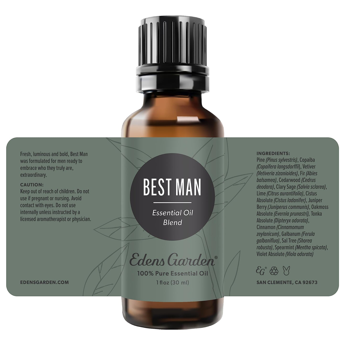 Edens Garden Best Man Essential Oil Blend โ 30 ml, 100% Pure