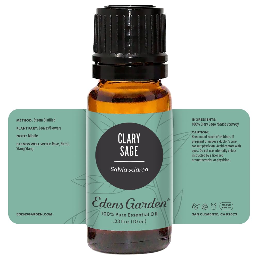 Edens Garden Clary Sage Essential Oil โ 100% Pure Premium Grade, 10 ml