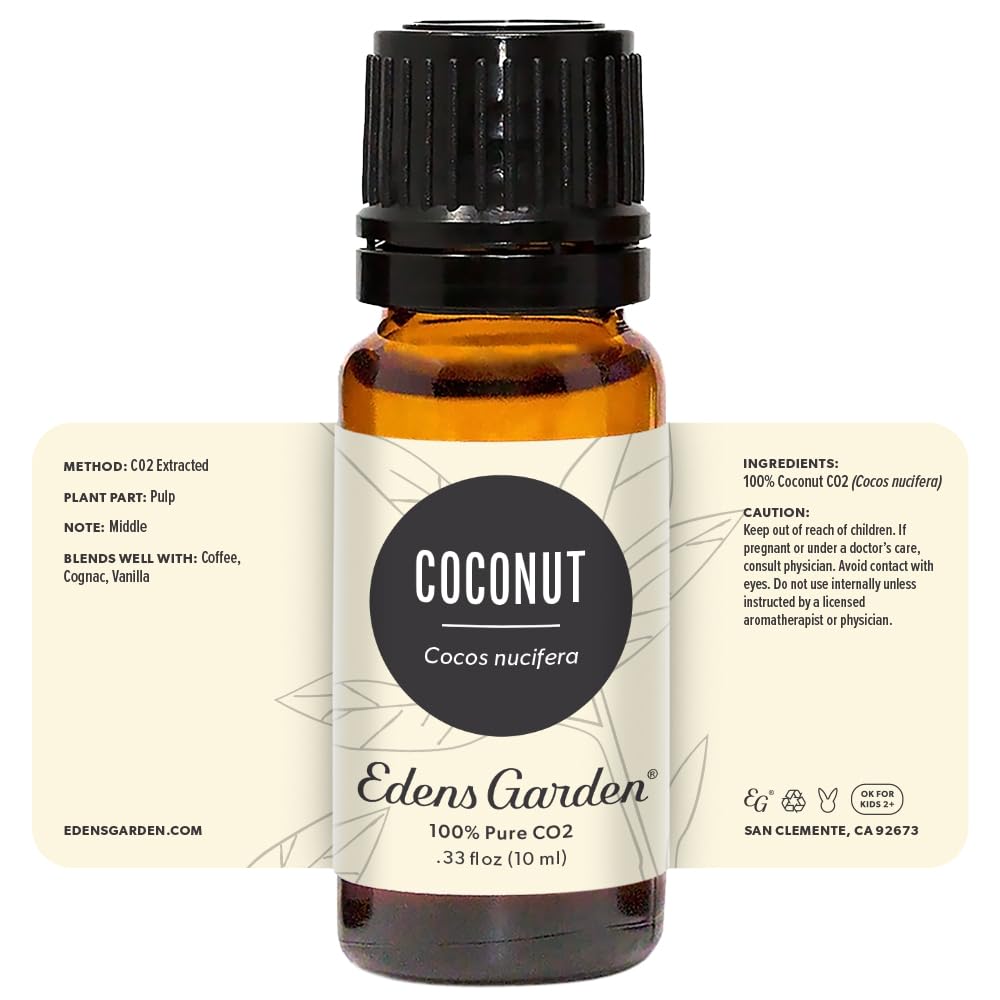 Edens Garden Coconut CO2 Essential Oil โ 100% Pure, Premium Grade, 10 ml