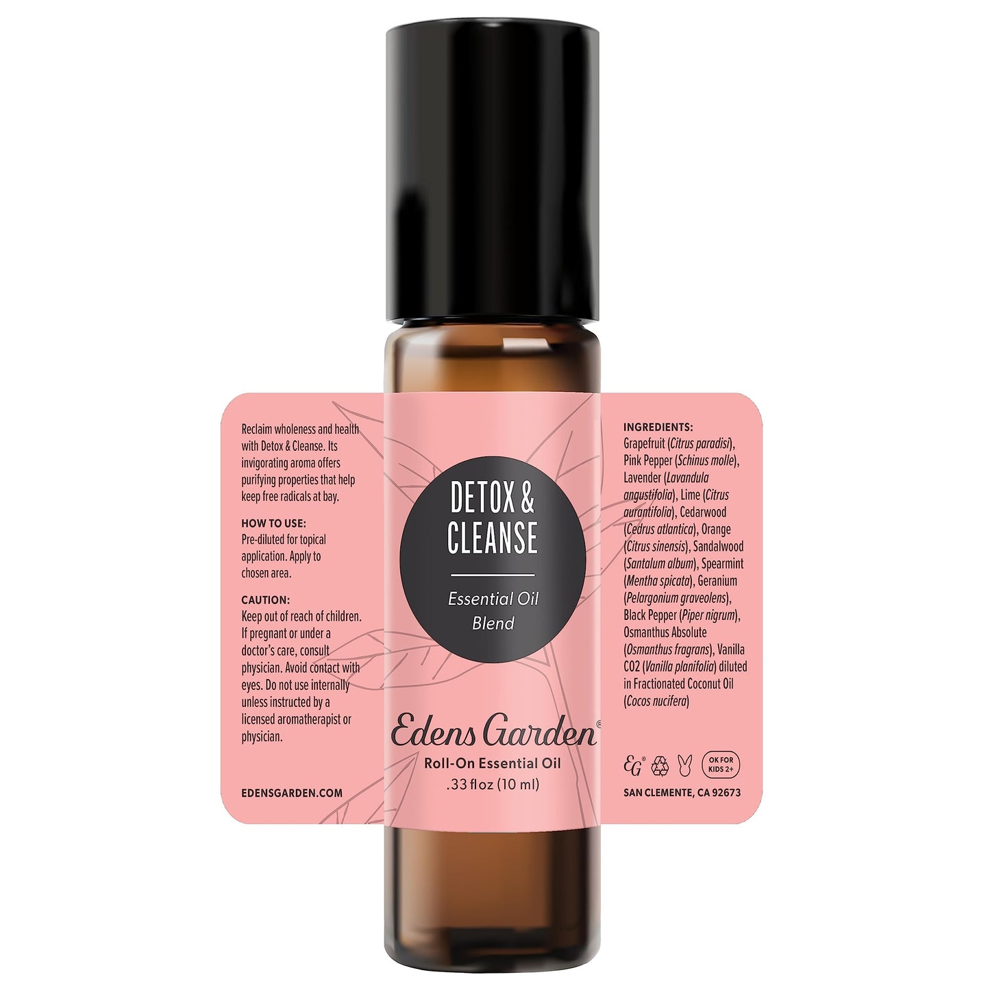 Edens Garden Detox & Cleanse Essential Oil Roll-On โ 10 ml