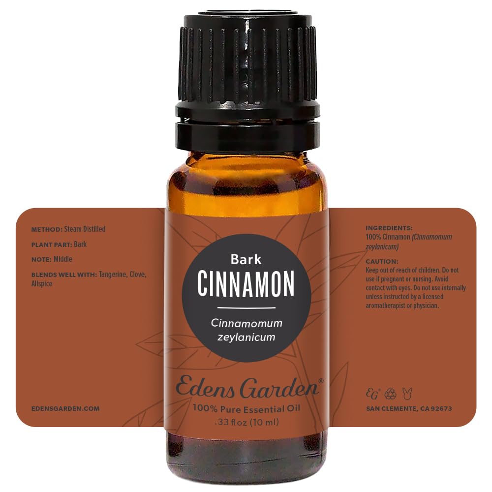 Edens Garden Cinnamon Bark Essential Oil โ 100% Pure Premium Grade, Aromatherapy 10 ml