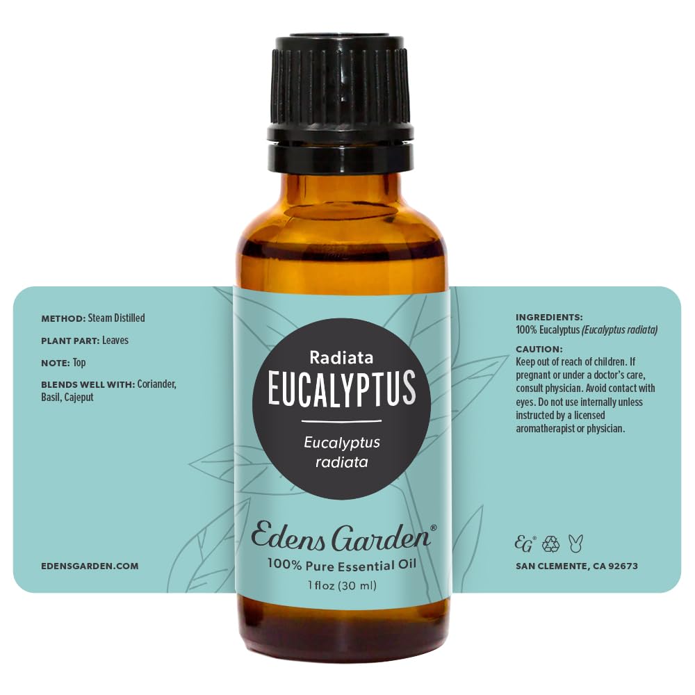 Edens Garden Eucalyptus Radiata Essential Oil โ 30 ml | 100% Pure Therapeutic Grade