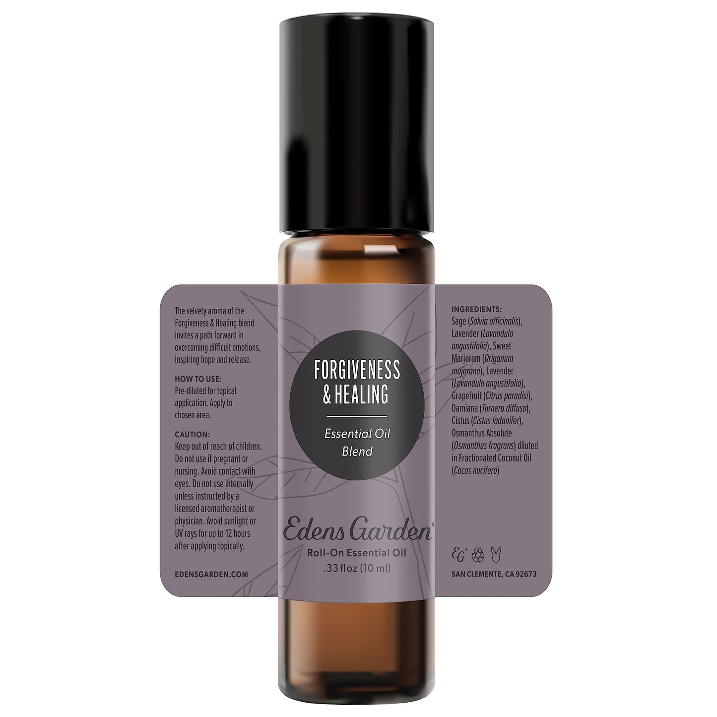 Edens Garden Forgiveness & Healing Essential Oil Roll-On โ 10 ml, Pure Premium Grade