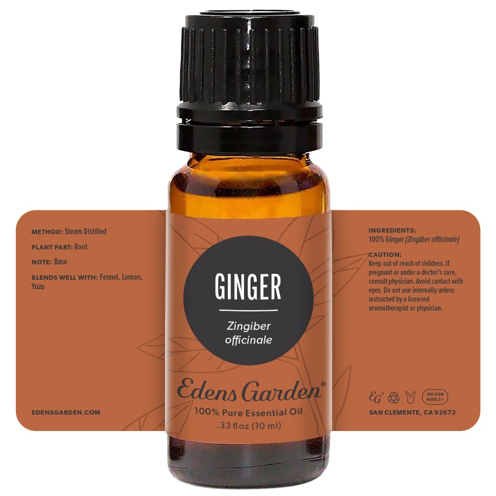 Edens Garden Ginger Essential Oil โ 100% Pure, Premium Grade, 10 ml