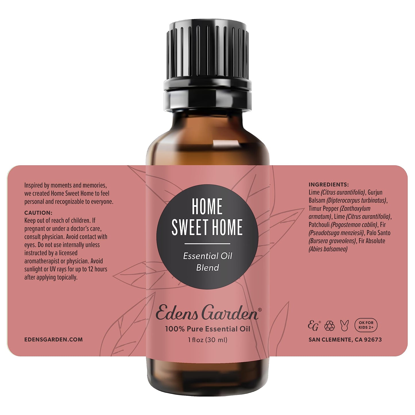 Edens Garden Home Sweet Home Essential Oil Blend โ 100% Pure Premium Grade, 30 ml (1 fl oz)