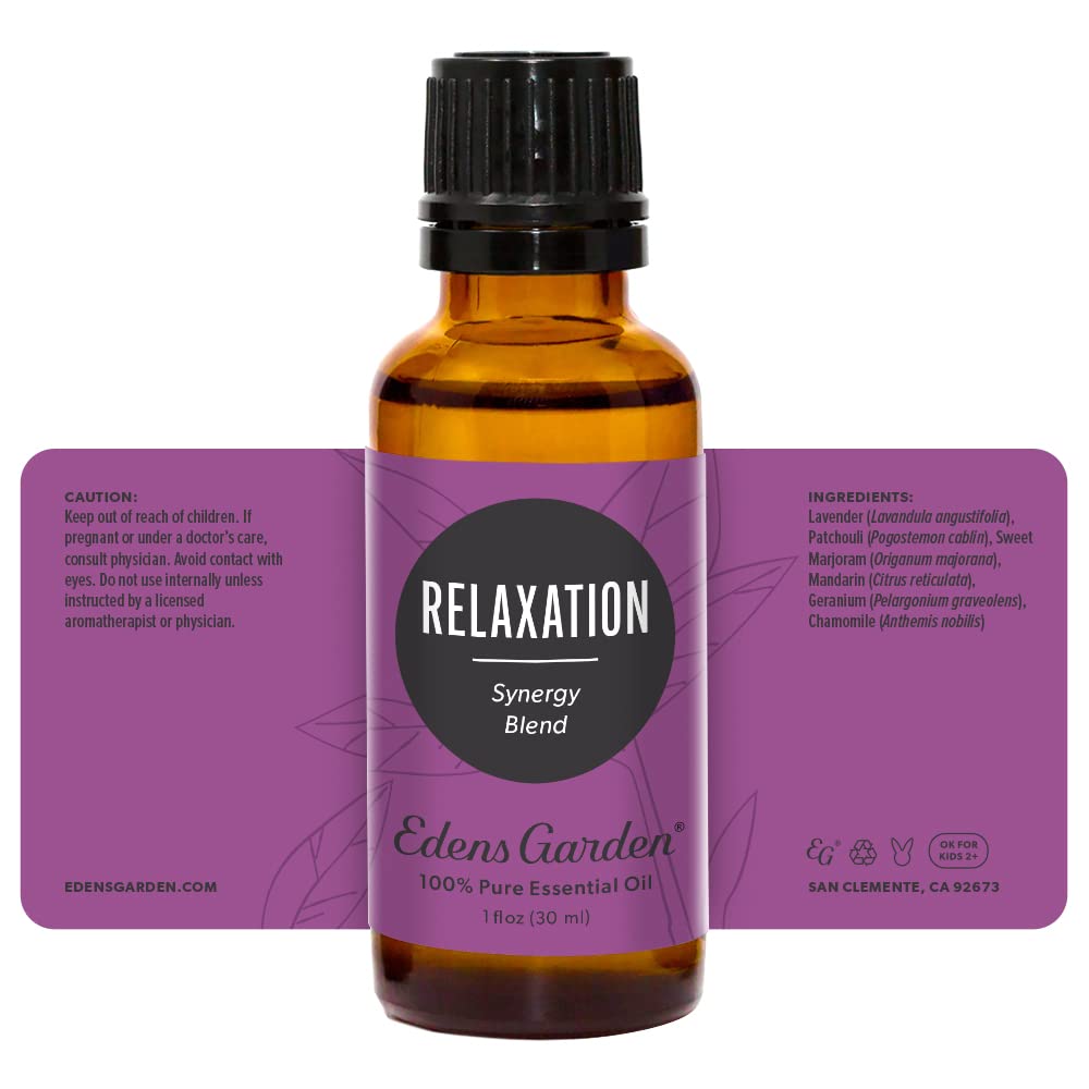 Edens Garden Relaxation Essential Oil Blend โ 30 ml | 100% Pure Premium Grade