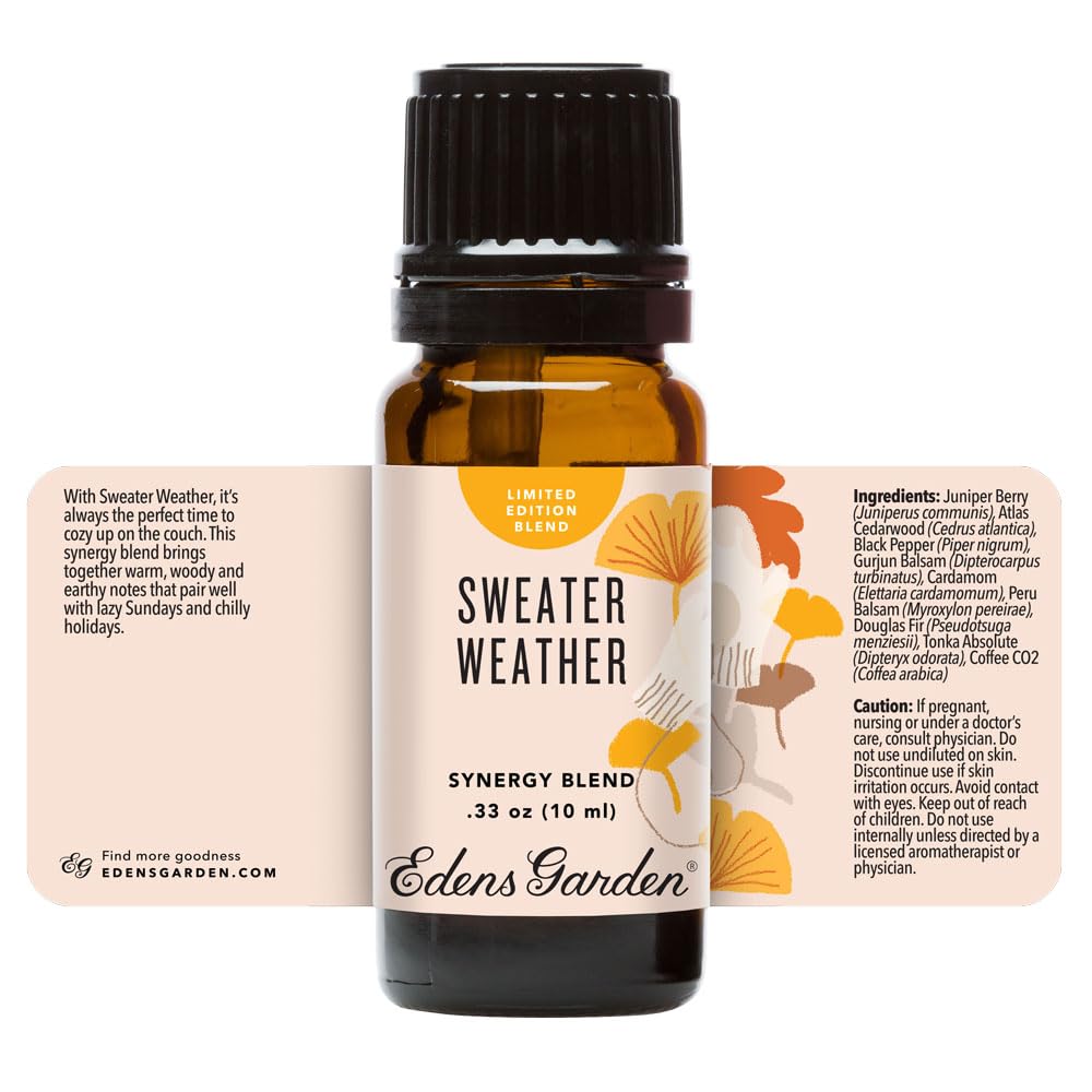 Edens Garden Sweater Weather Essential Oil Blend โ 100% Pure, Premium Grade, 10 ml