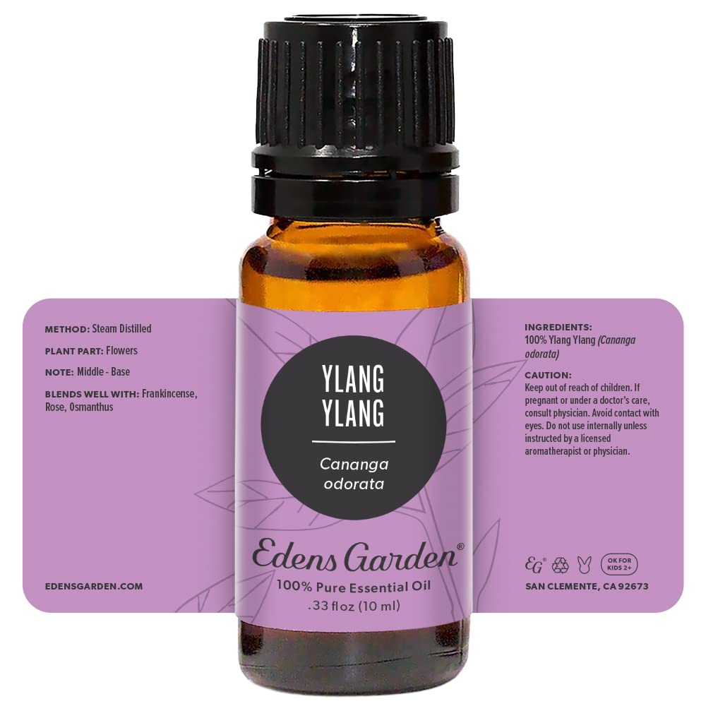 Edens Garden Ylang Ylang Essential Oil โ 100% Pure, Premium Grade, 10 ml
