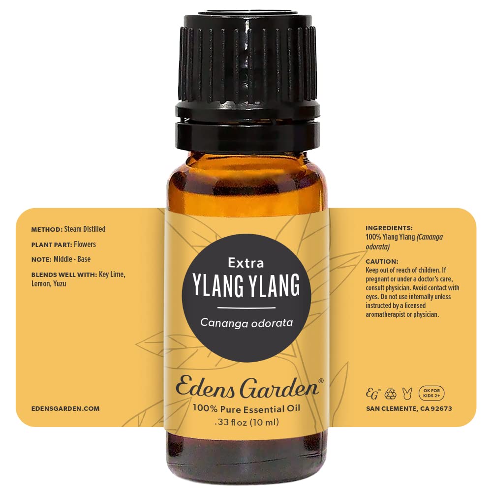 Edens Garden Ylang Ylang Extra Essential Oil โ 100% Pure, Premium Grade | 10 ml