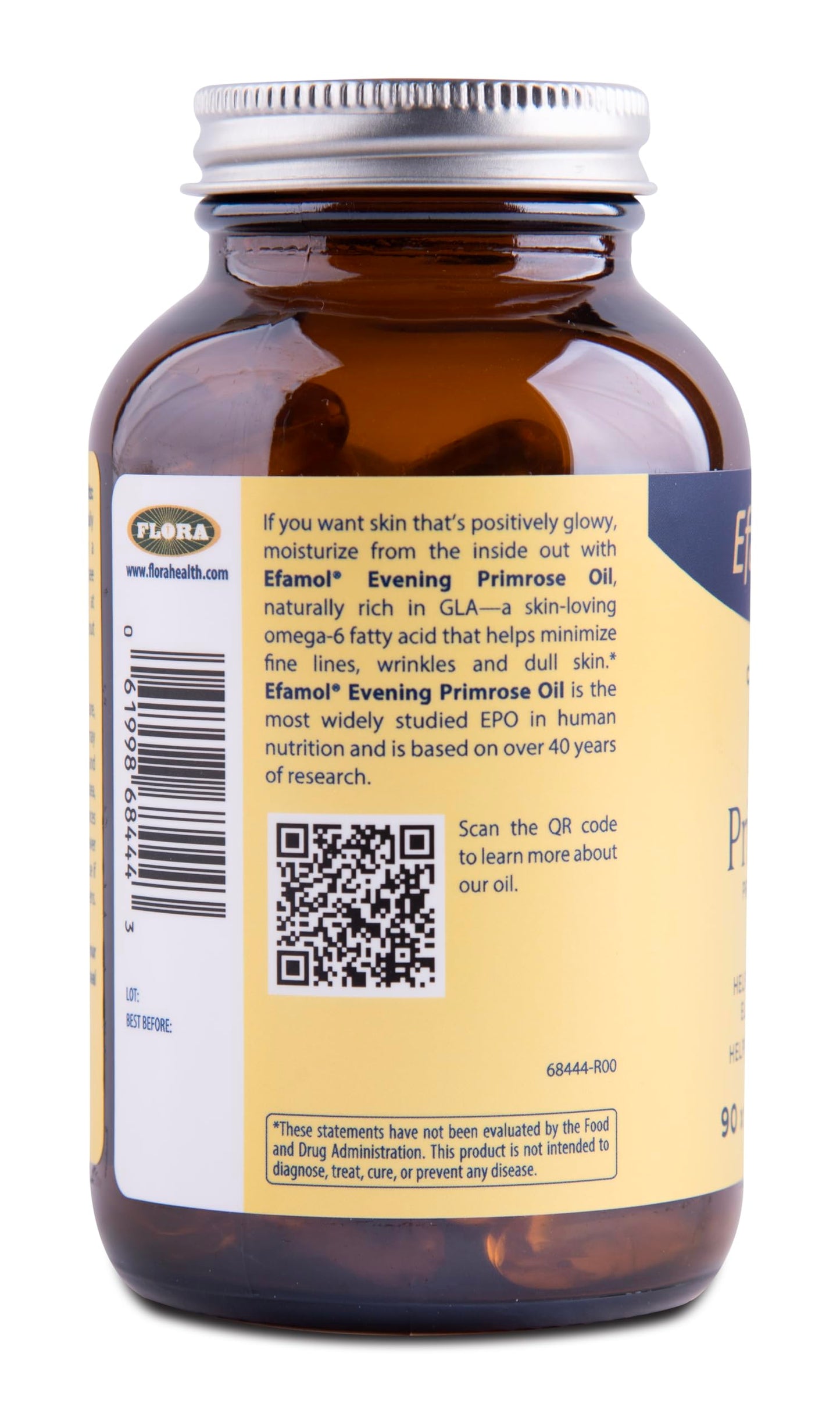 Efamol Evening Primrose Oil 90 Softgels โ Skin Moisture, Elasticity & Firmness | 11% GLA