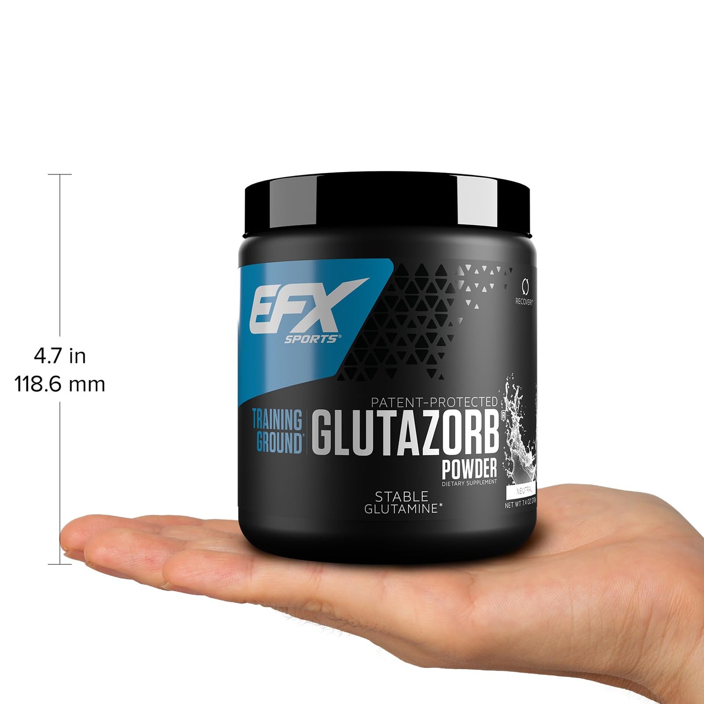 EFX Training Ground Glutazorb Powder โ Glutamine Supplement, pH-Correct, Digestion & Immune Support, 140 Servings (Unflavored)